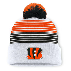 Cincinnati Bengals Ghost Cuffed Knit Hat with Pom | NFL Outlet