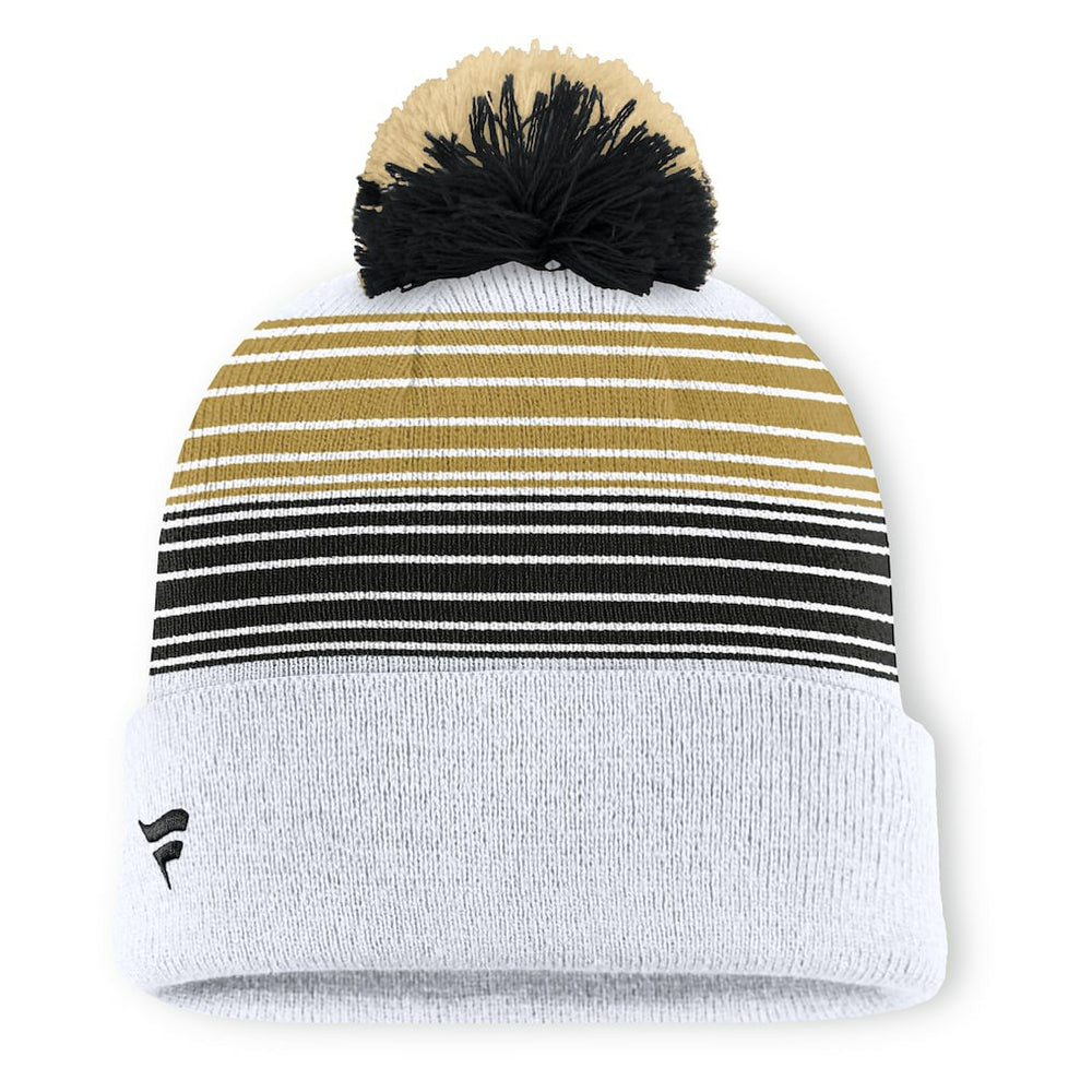 New Orleans Saints Ghost Cuffed Knit Hat with Pom | NFL US