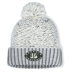 Cincinnati Bengals Women's Pro Set Cuffed Knit Hat with Pom | NFL Outlet