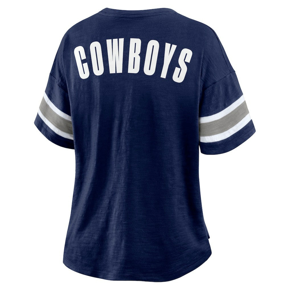 Dallas Cowboys Women's Redzone Curl Route T-Shirt | NFL Discount
