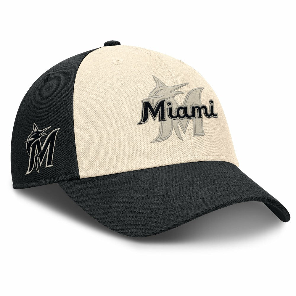 Miami Marlins Nike Statement Club Performance Adjustable Hat - MLB Hats