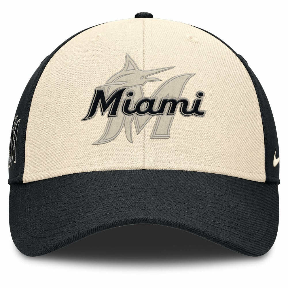 Miami Marlins Nike Statement Club Performance Adjustable Hat - MLB Hats
