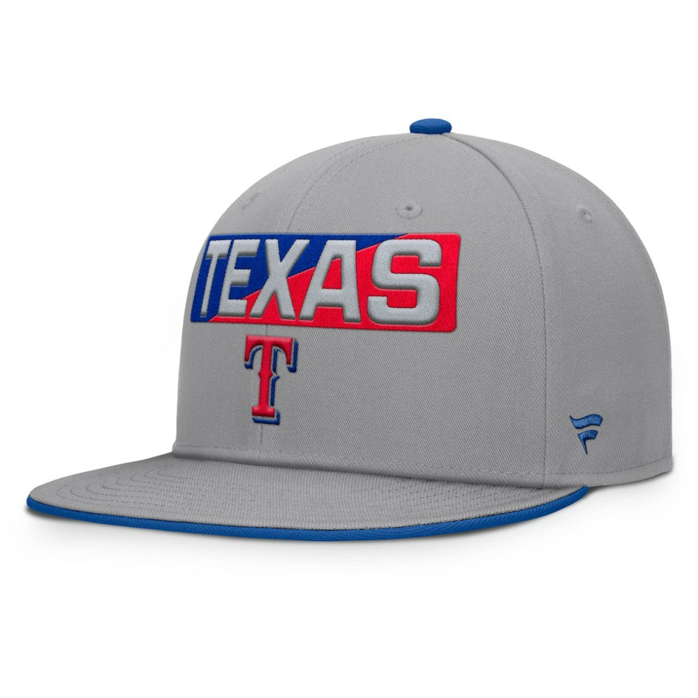 Texas Rangers Fanatics Punchout Snapback Hat - MLB Hats