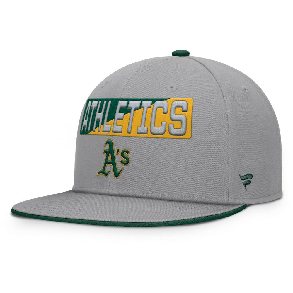 Athletics Fanatics Punchout Snapback Hat - MLB Hats