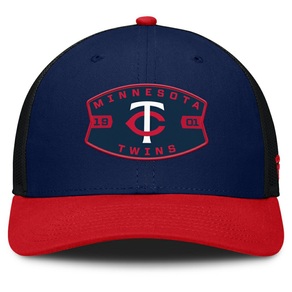Minnesota Twins Fanatics Cutoff Adjustable Trucker Hat - MLB Hats