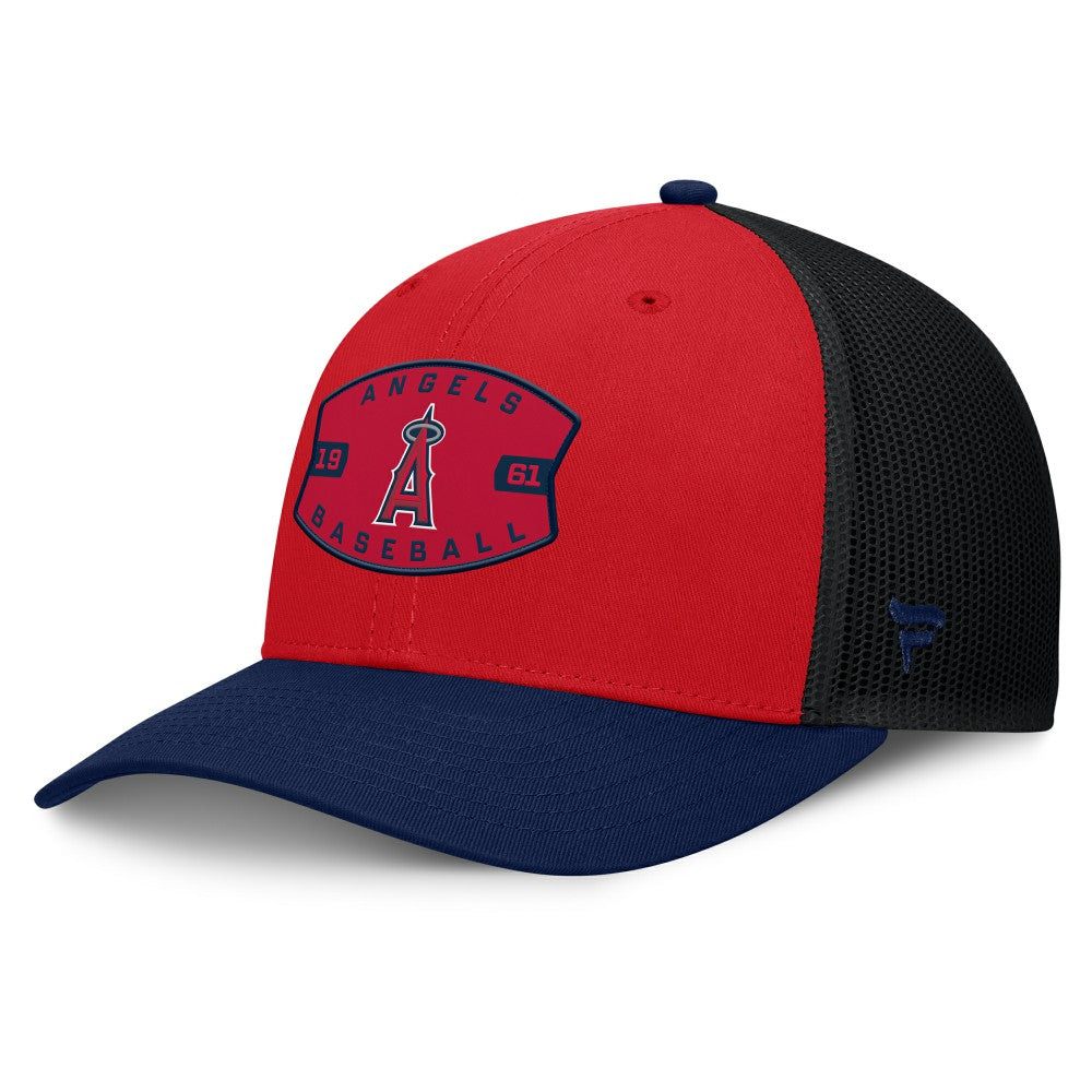 Los Angeles Angels Fanatics Cutoff Adjustable Trucker Hat - MLB Hats