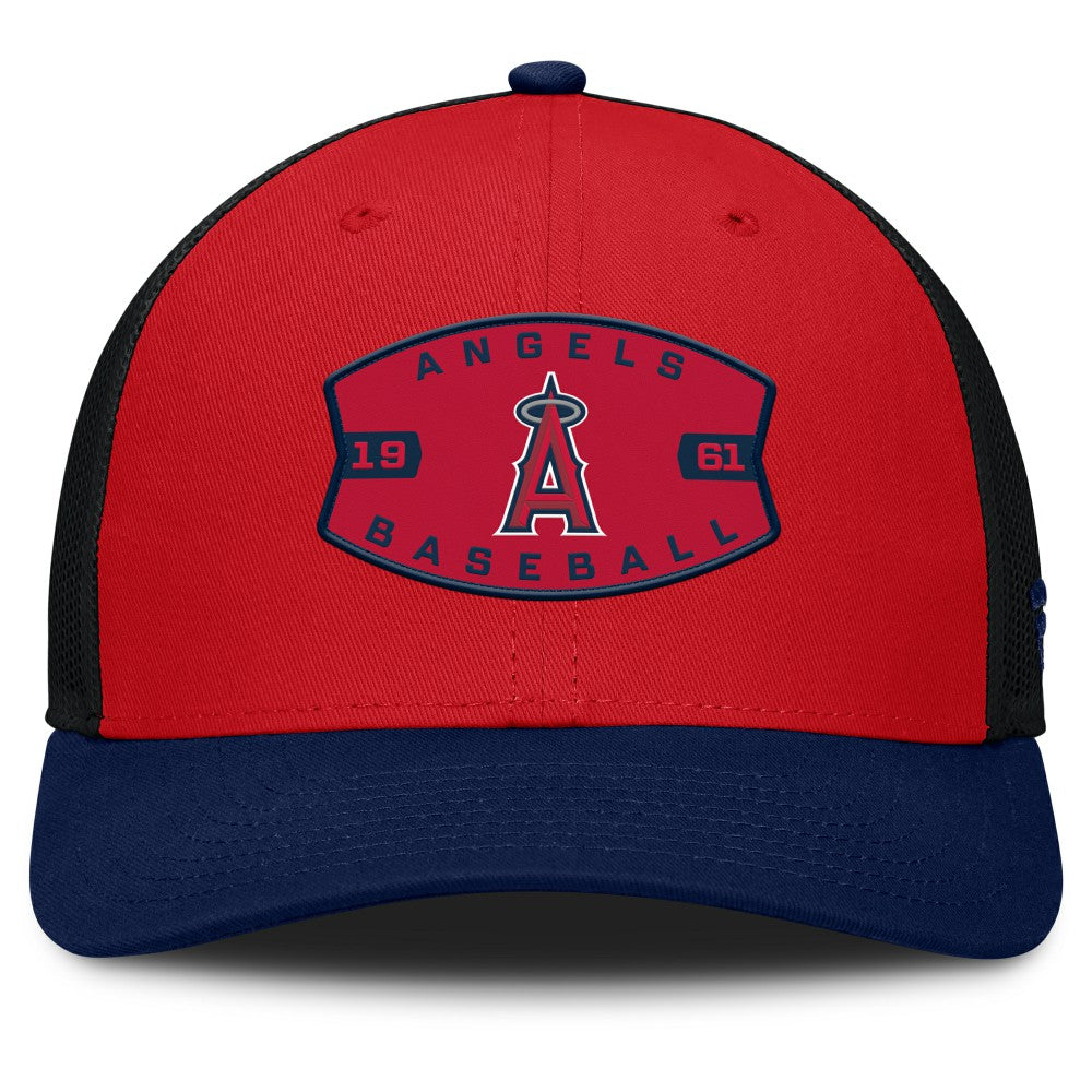 Los Angeles Angels Fanatics Cutoff Adjustable Trucker Hat - MLB Hats