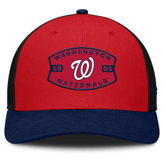 Washington Nationals Fanatics Cutoff Adjustable Trucker Hat - MLB Hats