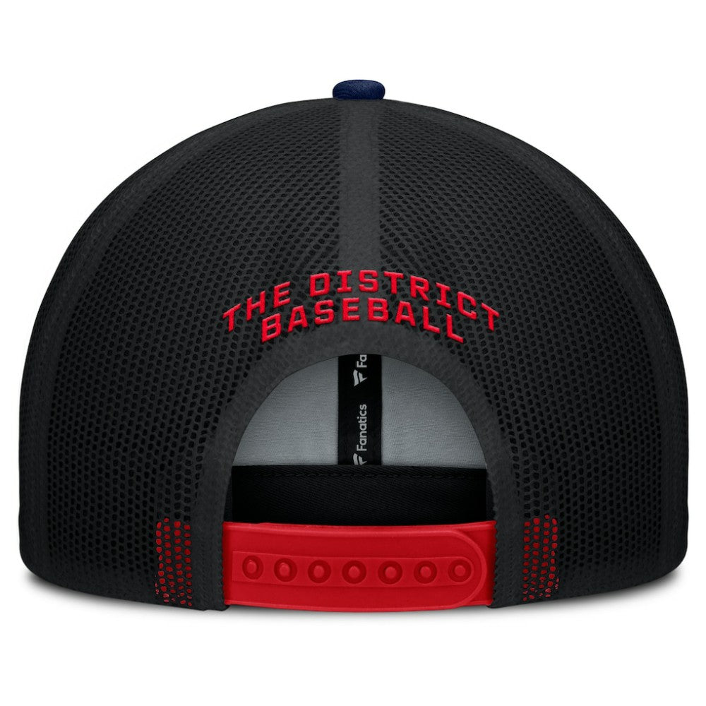 Washington Nationals Fanatics Cutoff Adjustable Trucker Hat - MLB Hats