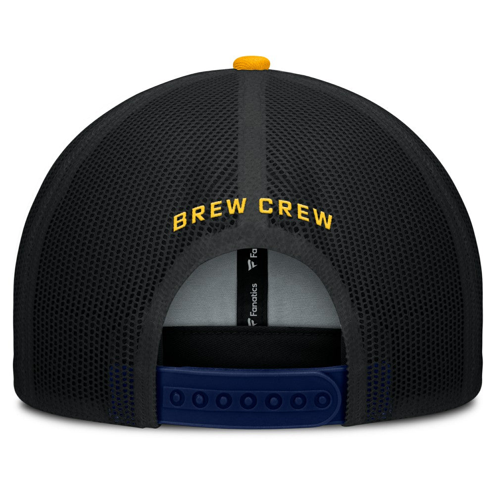 Milwaukee Brewers Fanatics Cutoff Adjustable Trucker Hat - MLB Hats