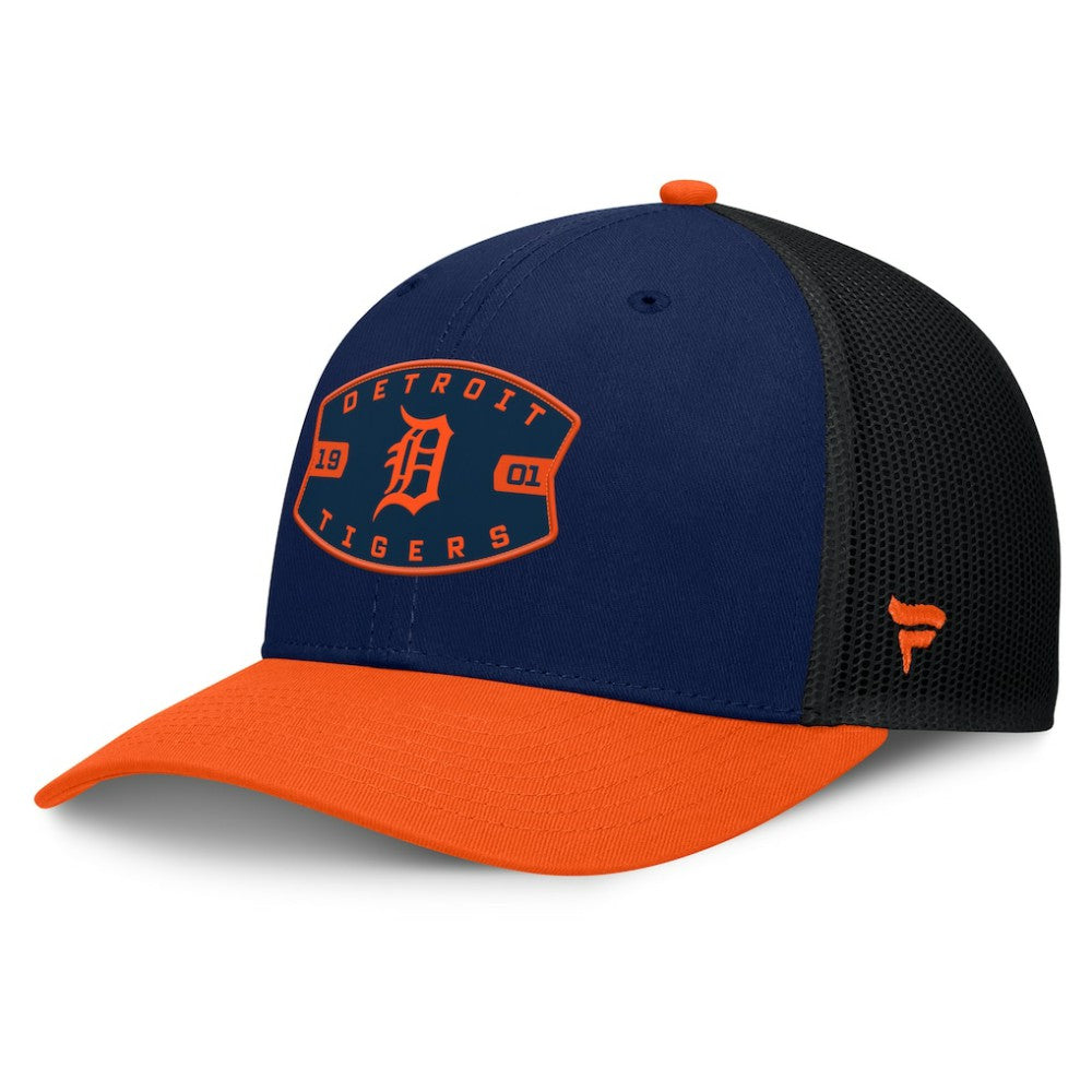 Detroit Tigers Fanatics Cutoff Adjustable Trucker Hat - MLB Hats