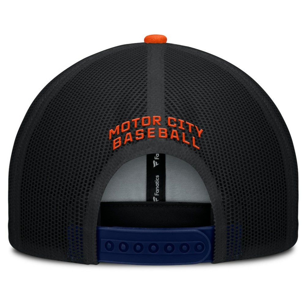 Detroit Tigers Fanatics Cutoff Adjustable Trucker Hat - MLB Hats