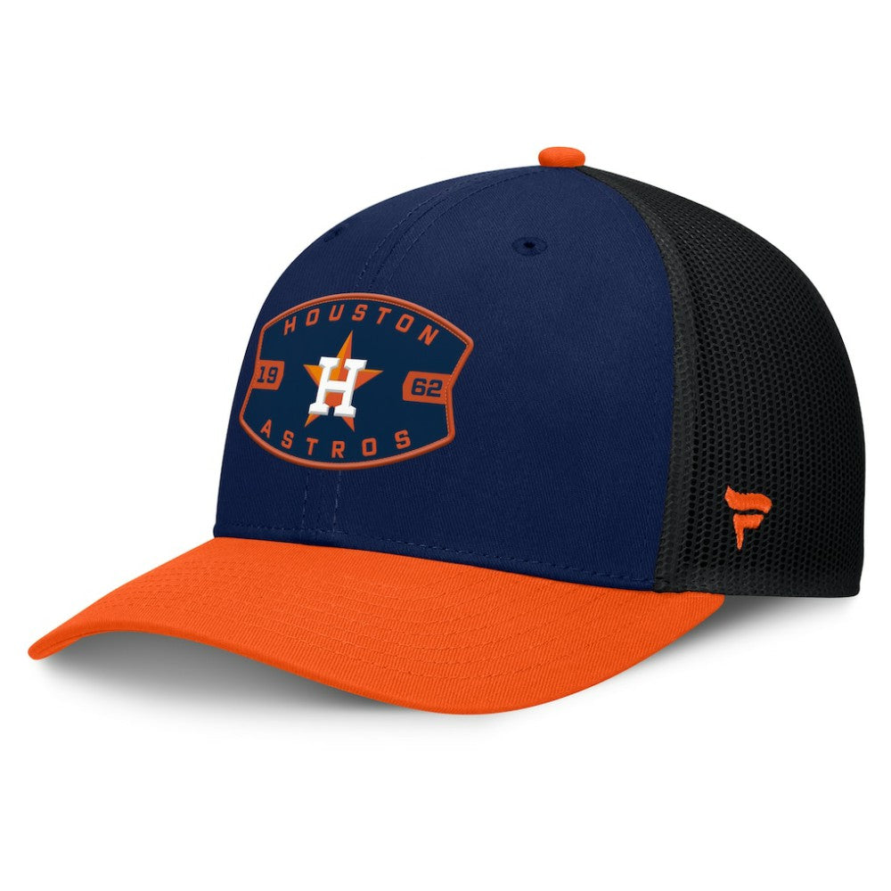 Houston Astros Fanatics Cutoff Adjustable Trucker Hat - MLB Hats