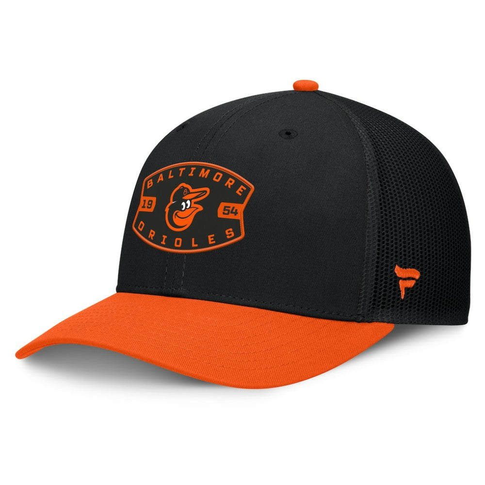 Baltimore Orioles Fanatics Cutoff Adjustable Trucker Hat - MLB Hats