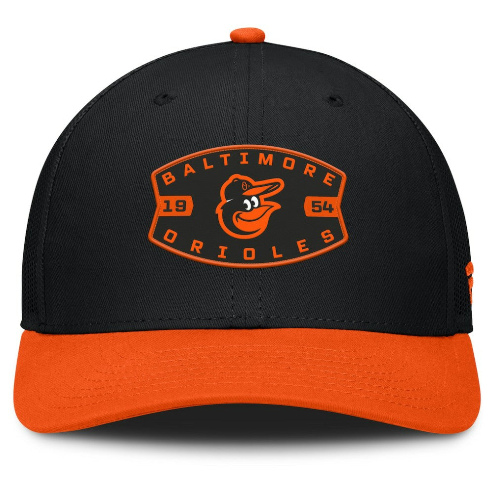 Baltimore Orioles Fanatics Cutoff Adjustable Trucker Hat - MLB Hats