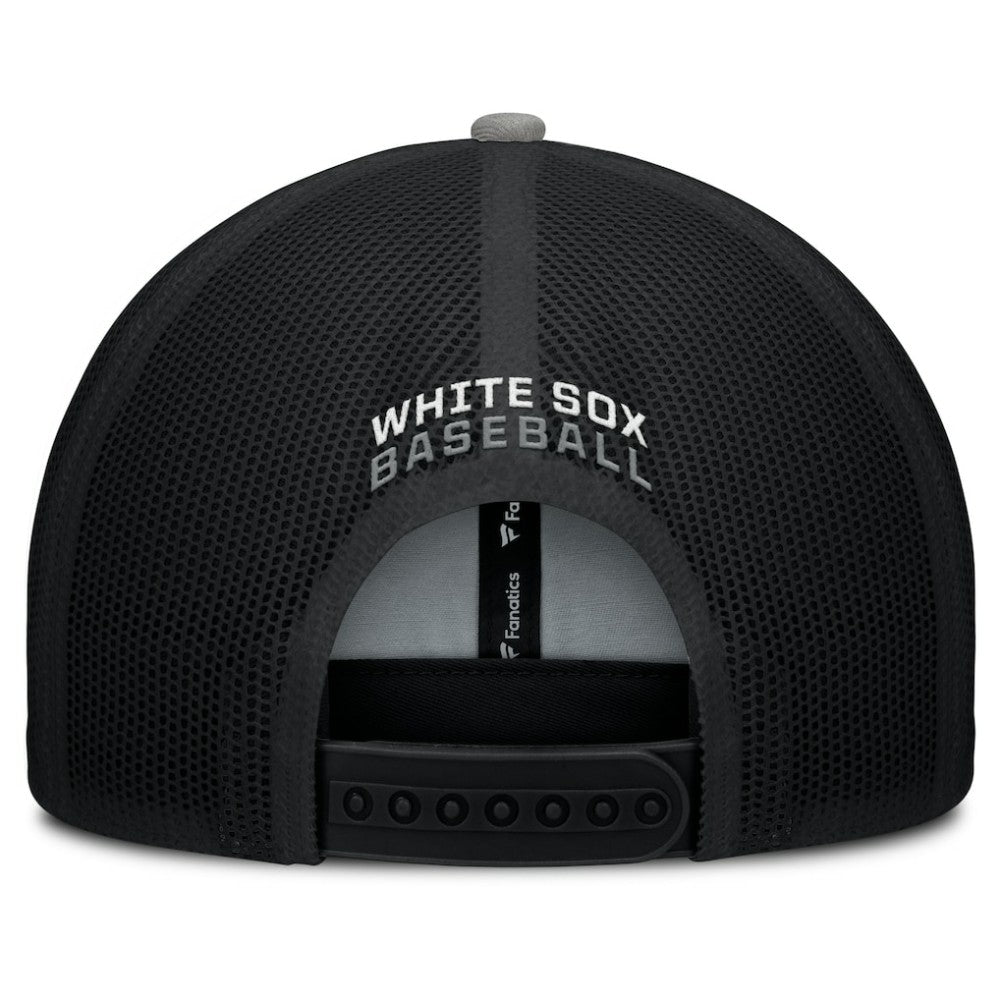 Chicago White Sox Fanatics Cutoff Adjustable Trucker Hat - MLB Hats