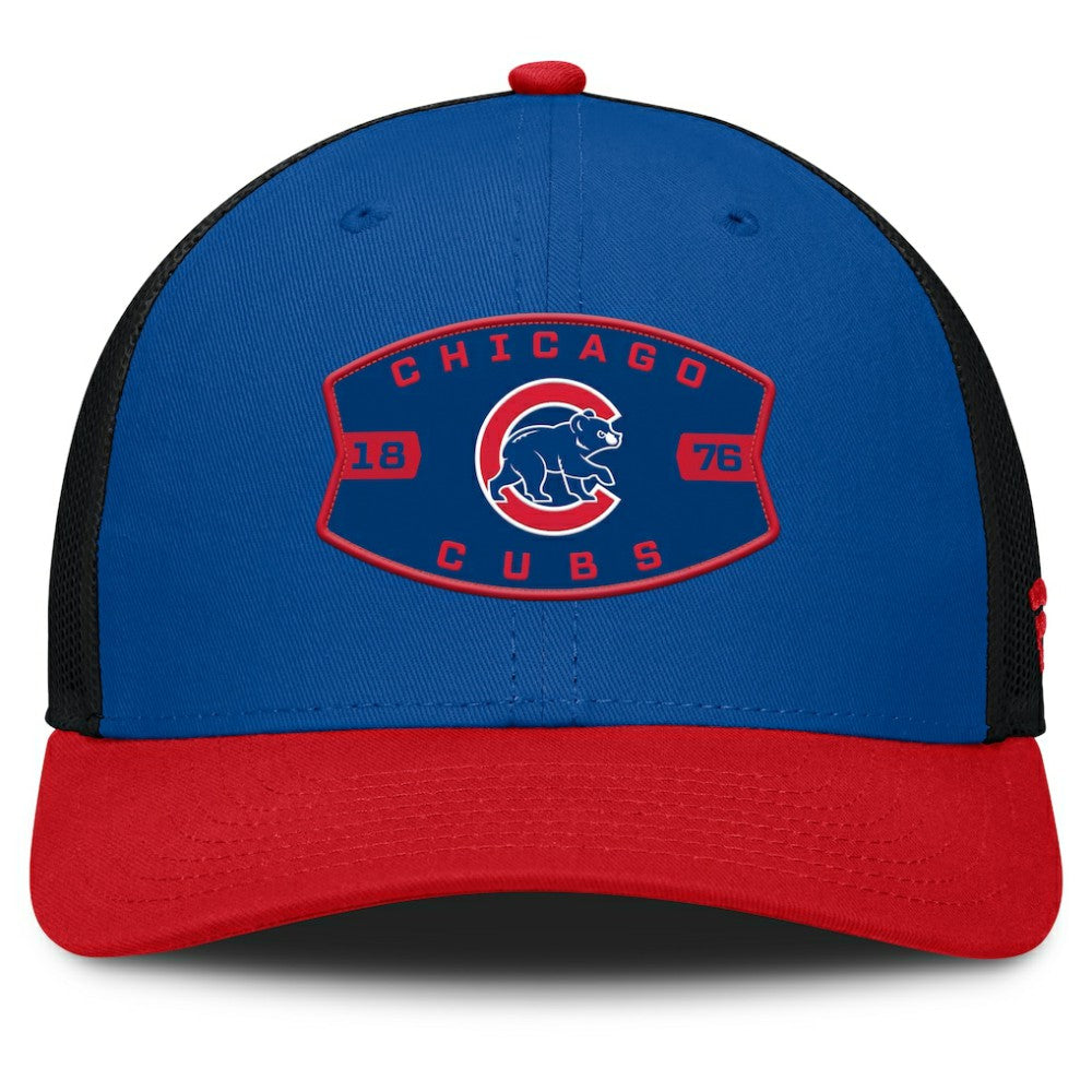 Chicago Cubs Fanatics Cutoff Adjustable Trucker Hat - MLB Hats