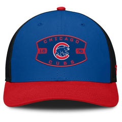 Chicago Cubs Fanatics Cutoff Adjustable Trucker Hat - MLB Hats