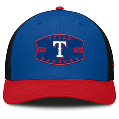 Texas Rangers Fanatics Cutoff Adjustable Trucker Hat - MLB Hats