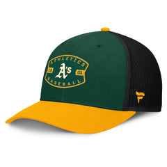 Athletics Fanatics Cutoff Adjustable Trucker Hat - MLB Hats