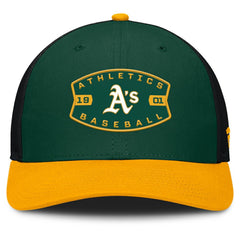 Athletics Fanatics Cutoff Adjustable Trucker Hat - MLB Hats