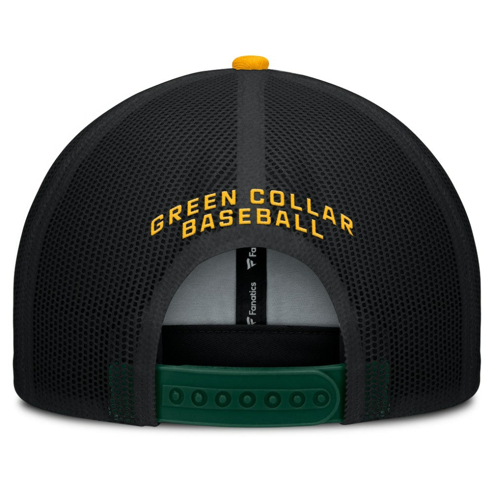 Athletics Fanatics Cutoff Adjustable Trucker Hat - MLB Hats