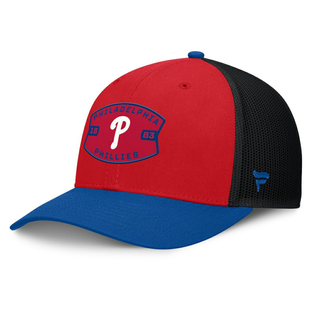 Philadelphia Phillies Fanatics Cutoff Adjustable Trucker Hat - MLB Hats