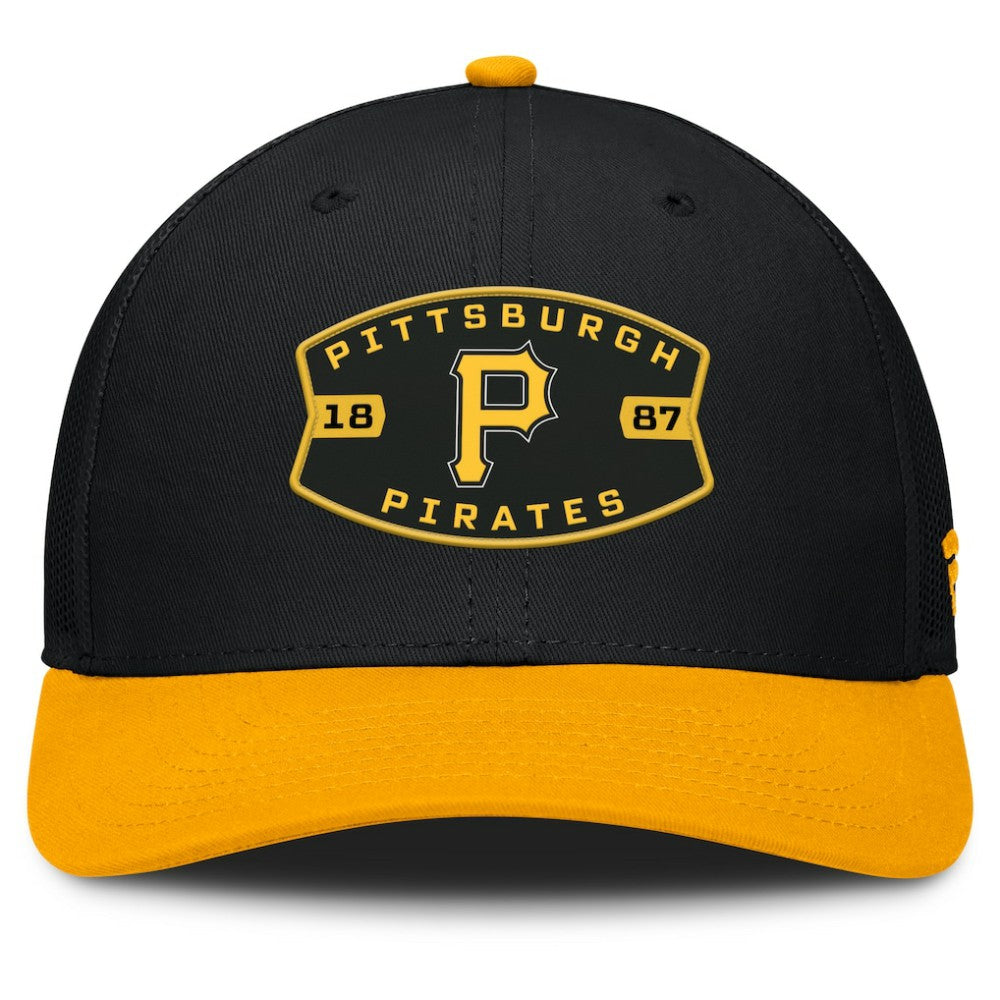 Pittsburgh Pirates Fanatics Cutoff Adjustable Trucker Hat - MLB Hats