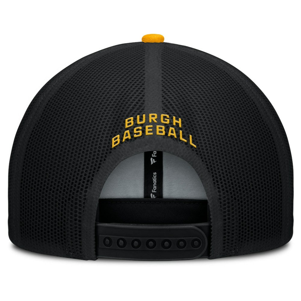 Pittsburgh Pirates Fanatics Cutoff Adjustable Trucker Hat - MLB Hats