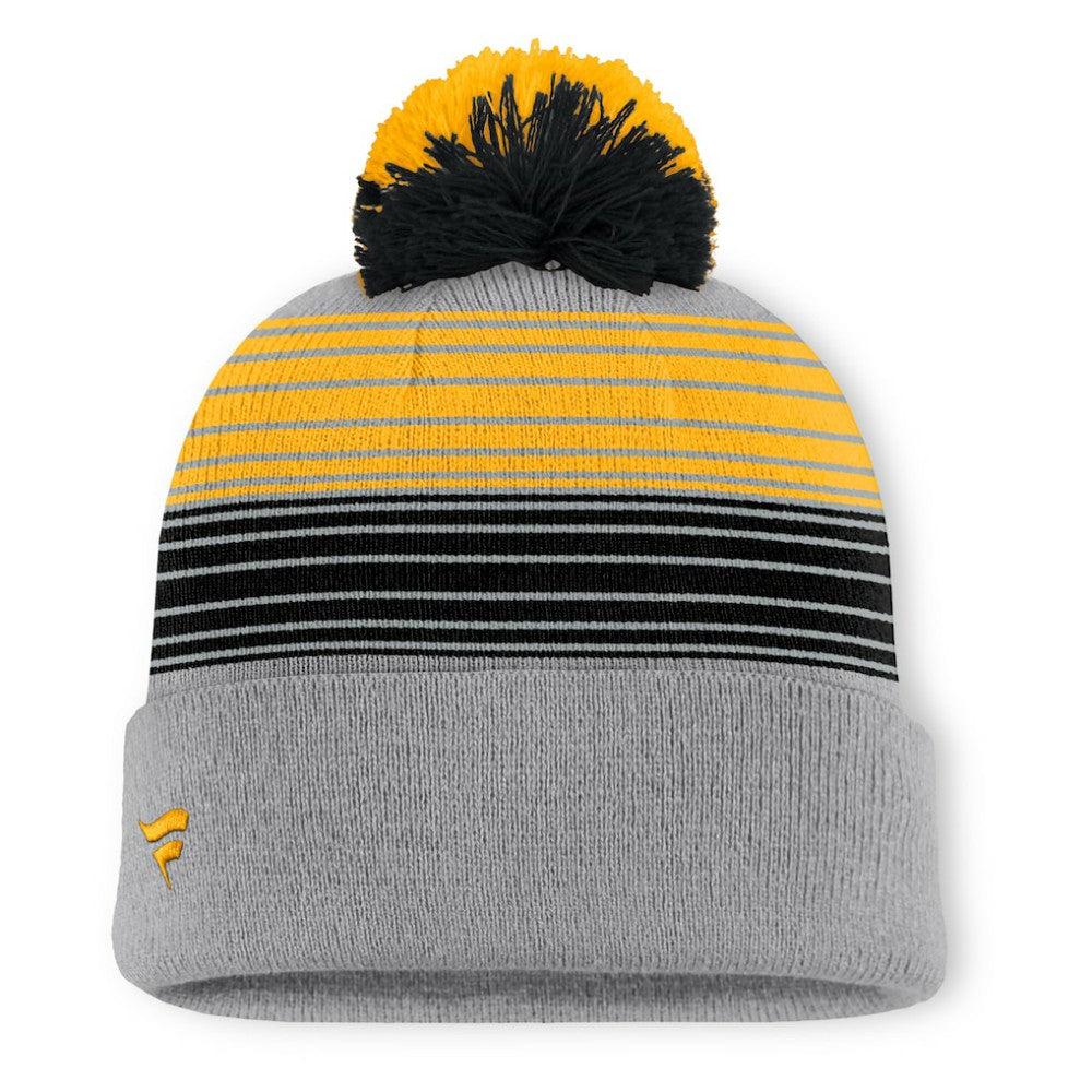 Pittsburgh Pirates Fanatics Balk Cuffed Knit Hat with Pom - MLB Hats
