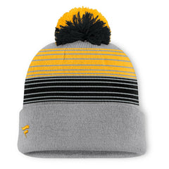 Pittsburgh Pirates Fanatics Balk Cuffed Knit Hat with Pom - MLB Hats