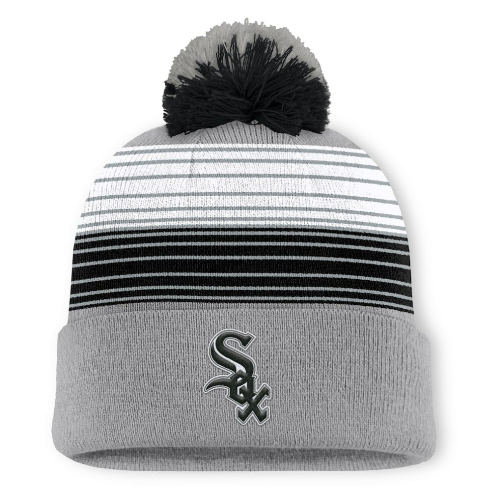 Chicago White Sox Fanatics Balk Cuffed Knit Hat with Pom - MLB Hats