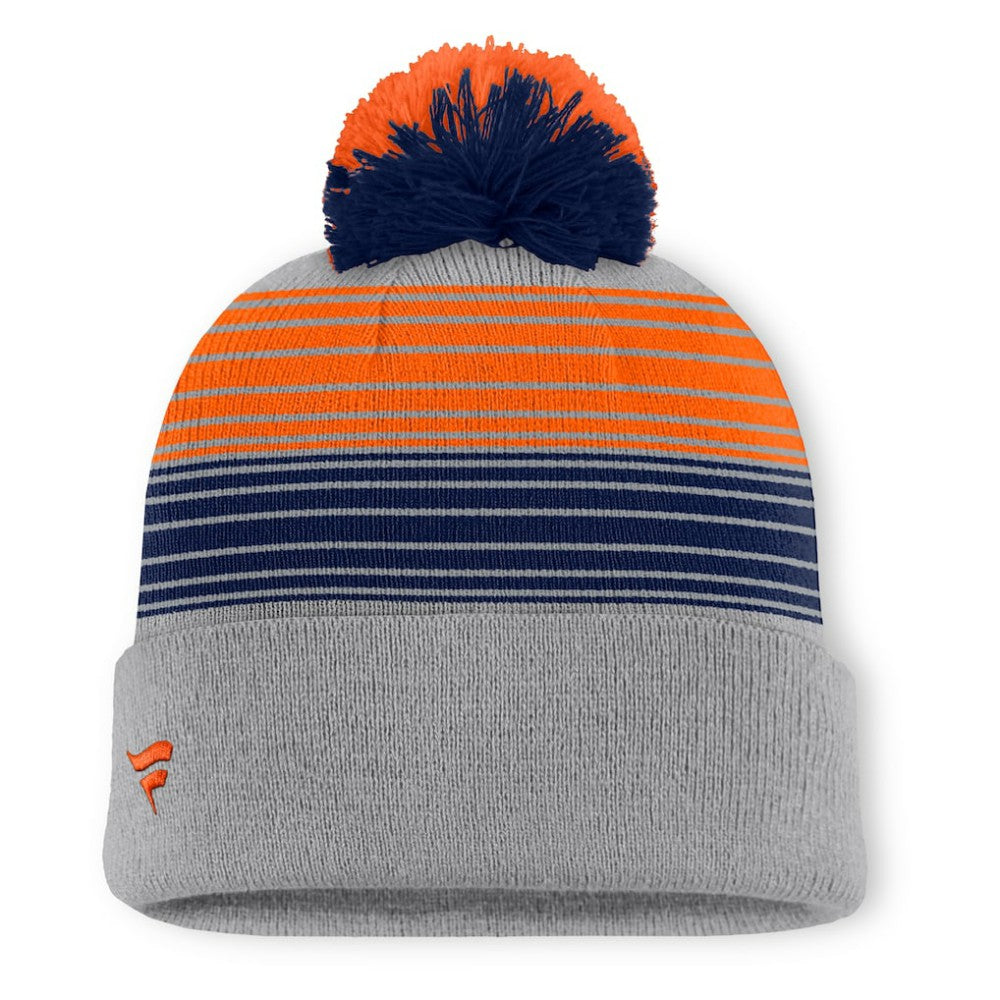 Detroit Tigers Fanatics Balk Cuffed Knit Hat with Pom - MLB Hats