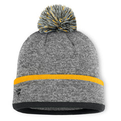 Pittsburgh Pirates Fanatics Backstop Cuffed Knit Hat with Pom - MLB Hats