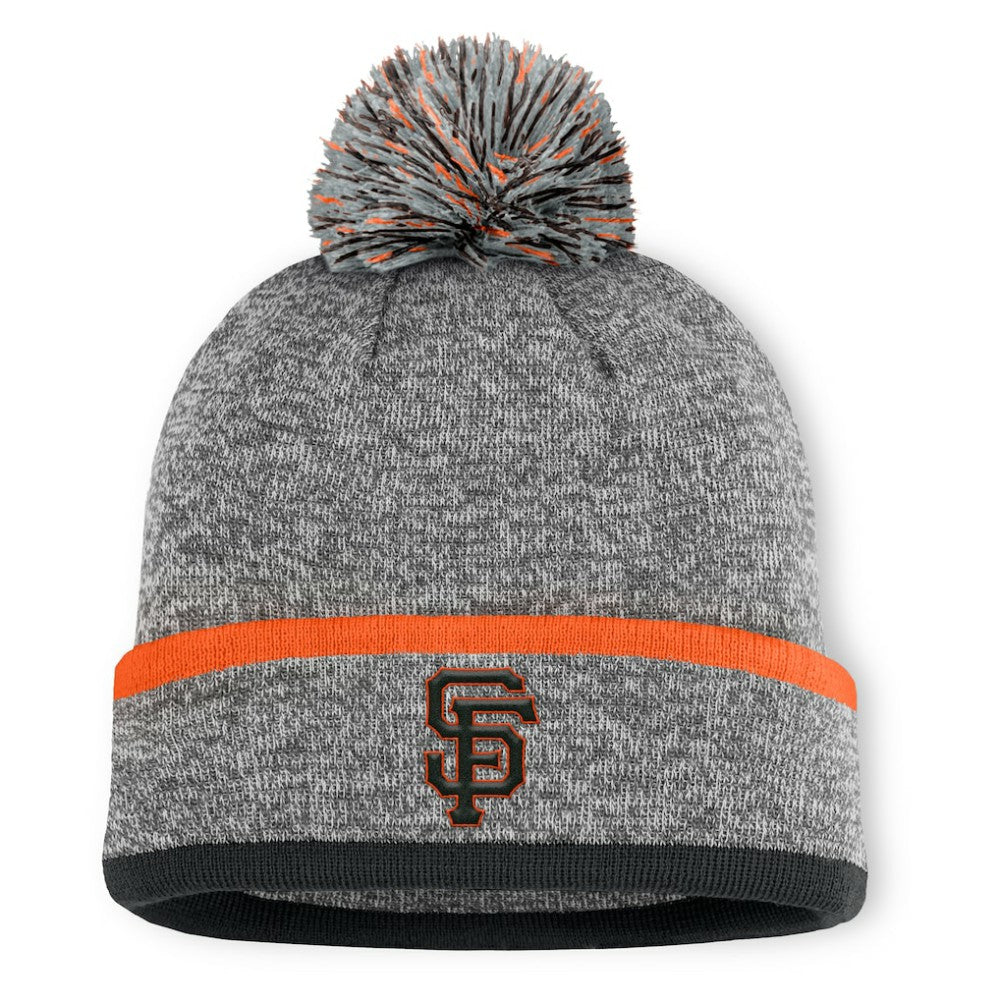 San Francisco Giants Fanatics Backstop Cuffed Knit Hat with Pom - MLB Hats