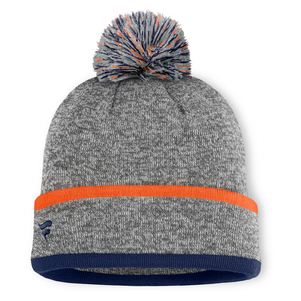 Houston Astros Fanatics Backstop Cuffed Knit Hat with Pom - MLB Hats