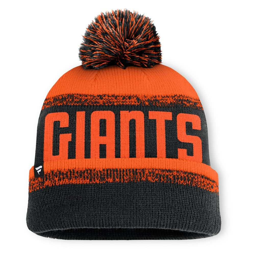San Francisco Giants Fanatics No-Doubter Cuffed Knit Hat with Pom - MLB Hats