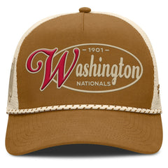 Washington Nationals Fanatics A-Frame Trucker Adjustable Hat - MLB Hats