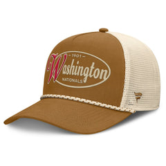 Washington Nationals Fanatics A-Frame Trucker Adjustable Hat - MLB Hats