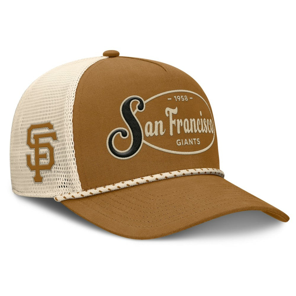 San Francisco Giants Fanatics A-Frame Trucker Adjustable Hat - MLB Hats