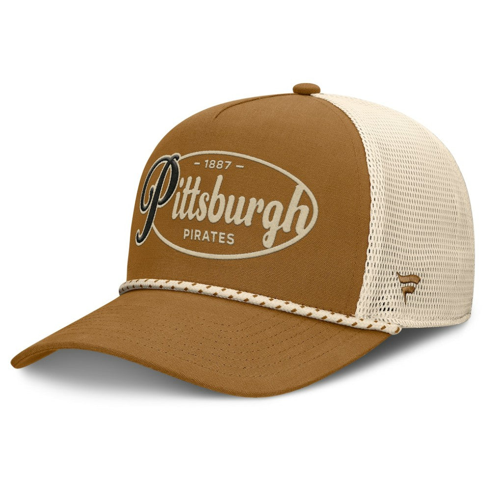 Pittsburgh Pirates Fanatics A-Frame Trucker Adjustable Hat - MLB Hats
