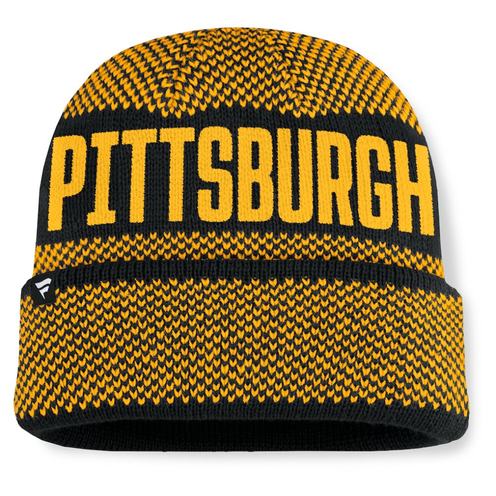 Pittsburgh Pirates Fanatics Rotation Cuffed Knit Hat - MLB Hats