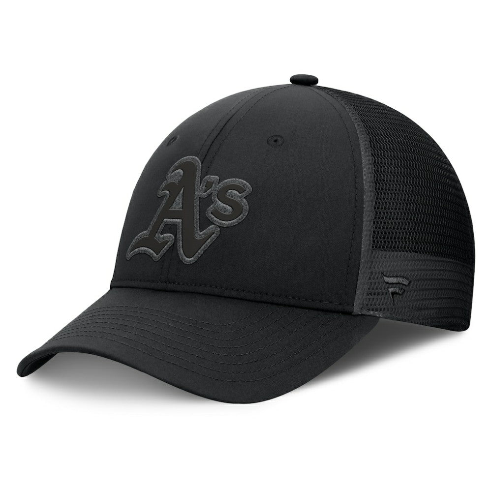 Athletics Fanatics Launch Adjustable Trucker Hat - MLB Hats