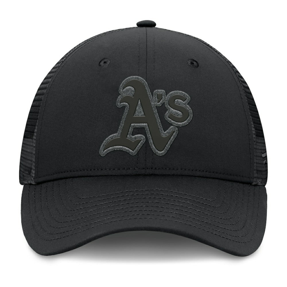 Athletics Fanatics Launch Adjustable Trucker Hat - MLB Hats