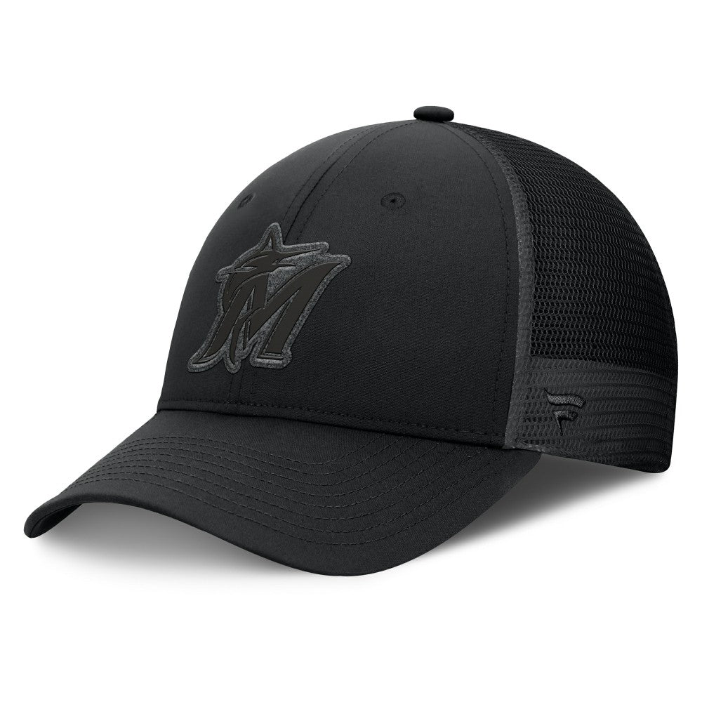 Miami Marlins Fanatics Launch Adjustable Trucker Hat - MLB Hats