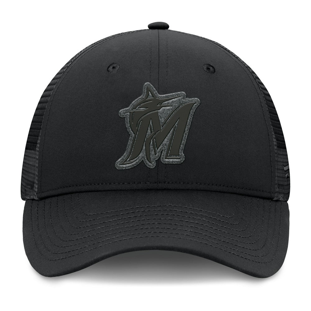 Miami Marlins Fanatics Launch Adjustable Trucker Hat - MLB Hats