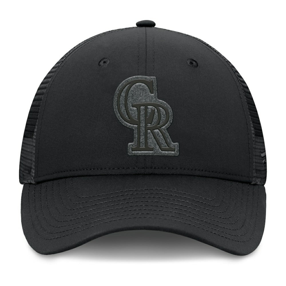 Colorado Rockies Fanatics Launch Adjustable Trucker Hat - MLB Hats