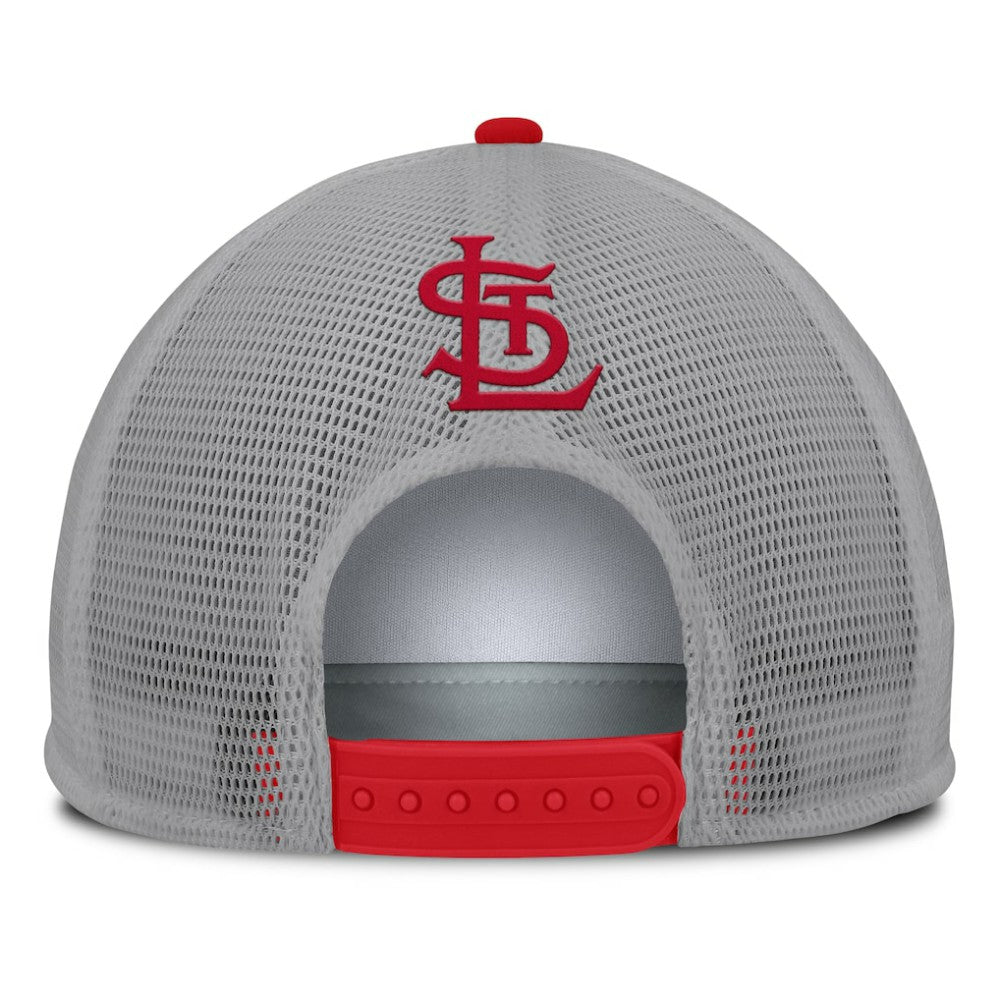 St. Louis Cardinals Fanatics Cranked Foam Front Patch Trucker Adjustable Hat - MLB Hats