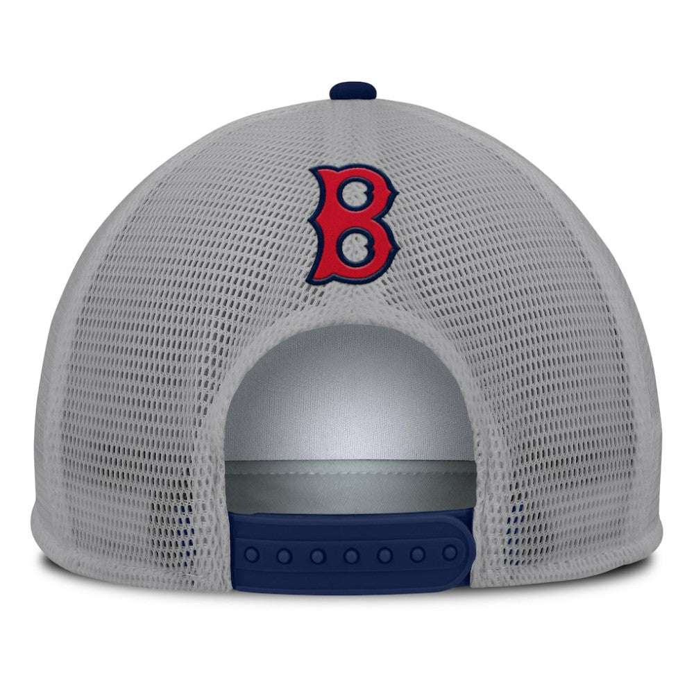 Boston Red Sox Fanatics Cranked Foam Front Patch Trucker Adjustable Hat - MLB Hats