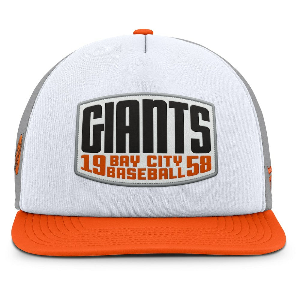 San Francisco Giants Fanatics Cranked Foam Front Patch Trucker Adjustable Hat - MLB Hats